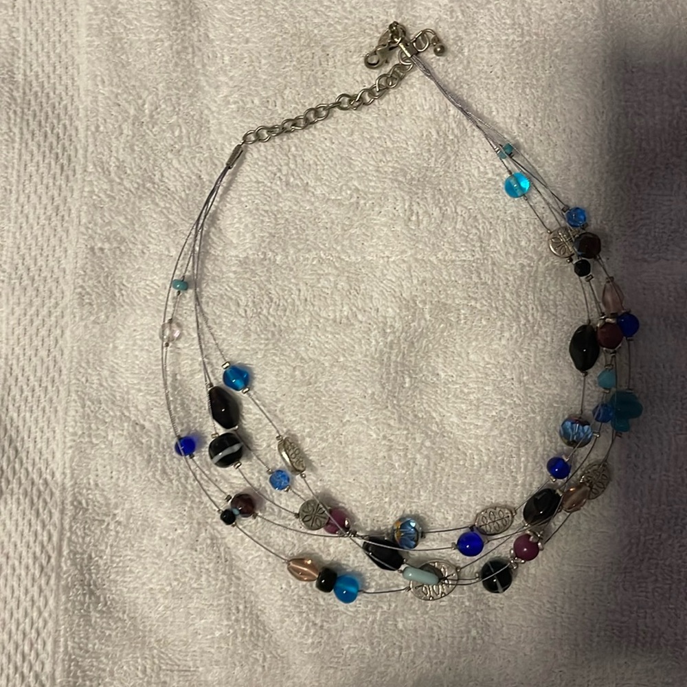 18 in adjustable Lia Sophia statement necklace